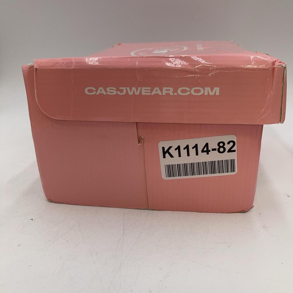 Casjwear SKELLY FUR CLOGS PINK Buckle Slip On Comfort Size 10 Limited Edition - Picture 9 of 9